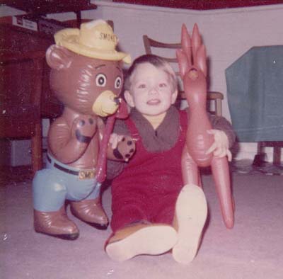 [You're never alone with some inflatable friends!]